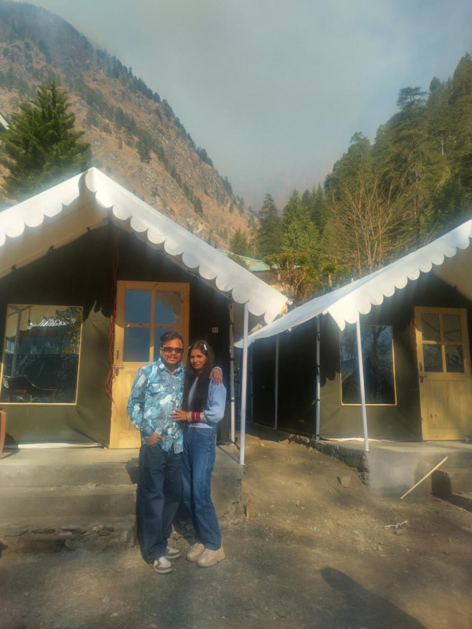 Negi Hill View Camping &Caffe Kasol Esterno foto